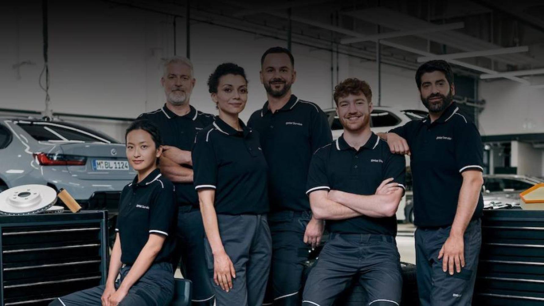 Het team van BMW Le Couter en BMW Lemmens - Le Couter