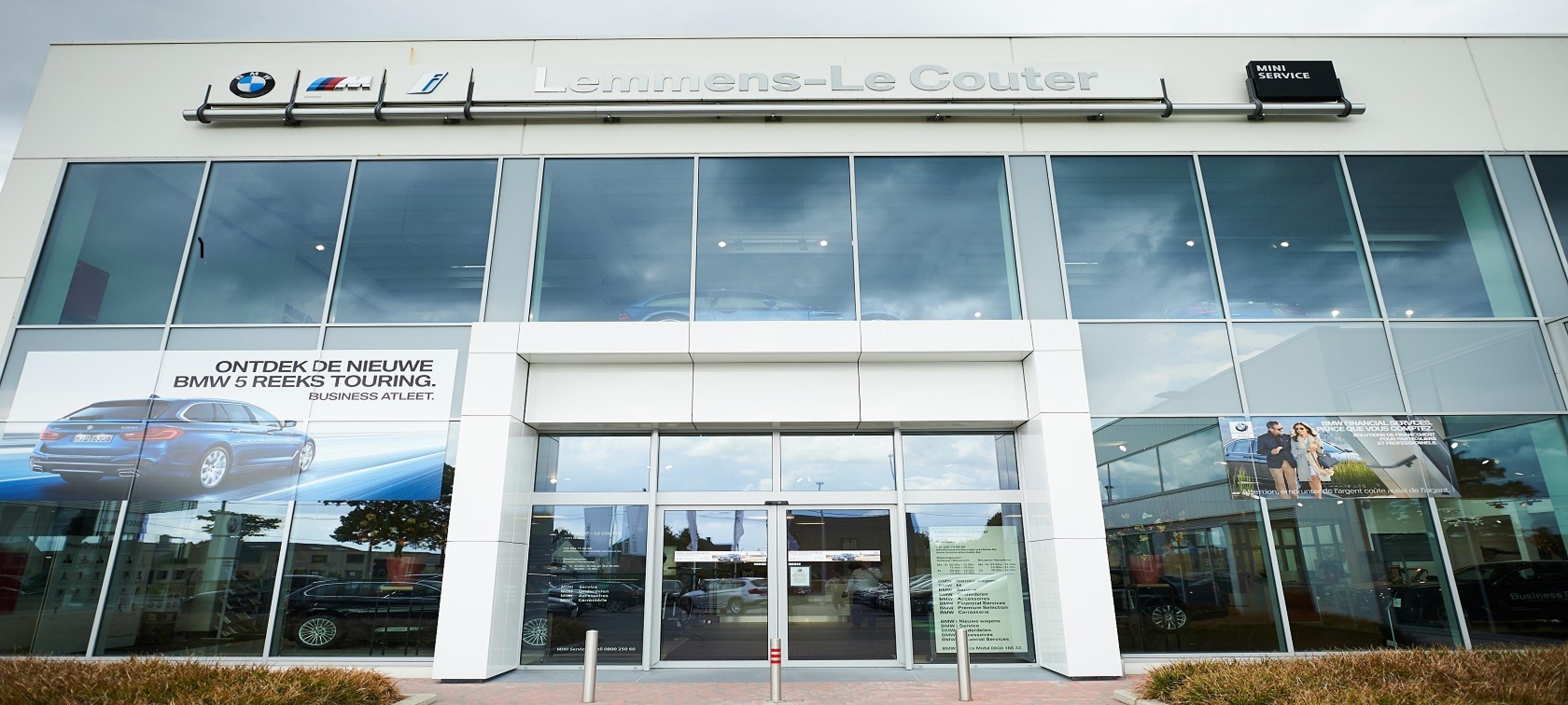 Showroom BMW Lemmens - Le Couter in Waregem