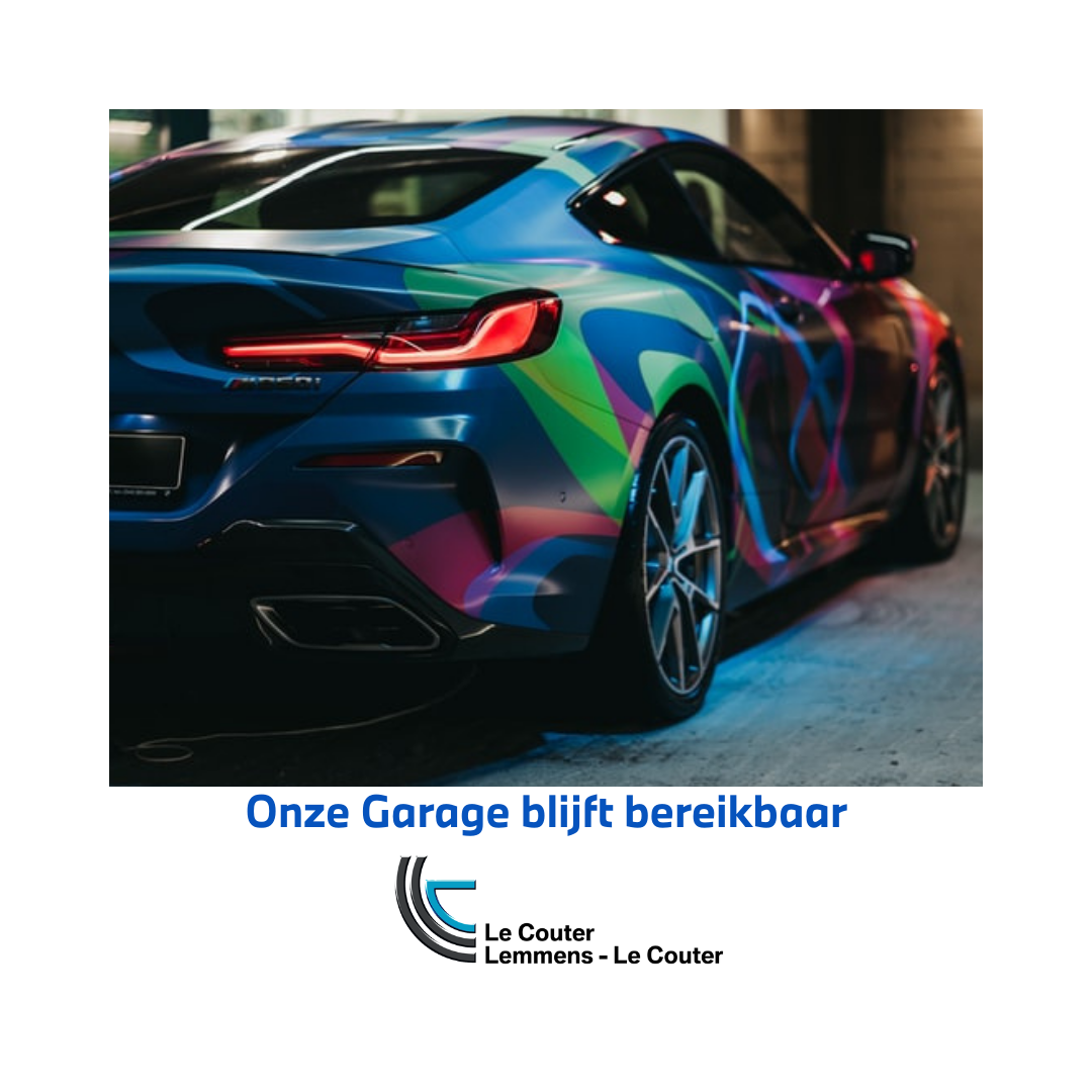 Onze Garage blijft bereikbaar